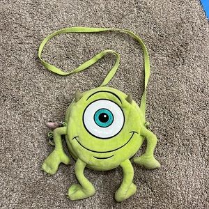 Kid sized Mike Wazowski Pixar Disney purse
